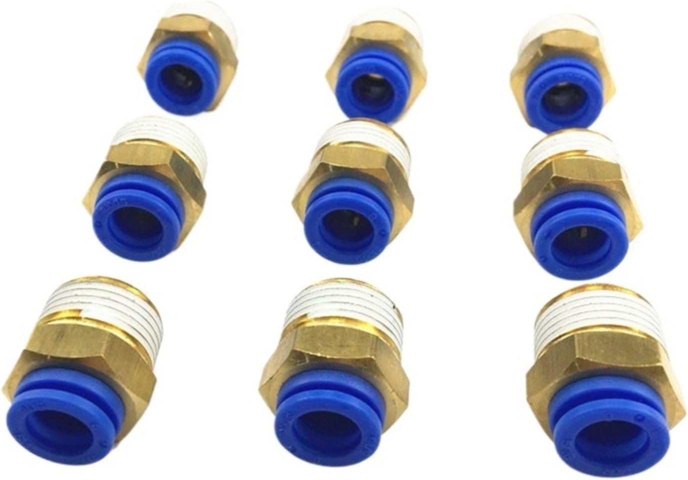 1pcs KQH08-02S KQH06-02S KQH08-01S KQH08-03S Air hose connector quick connector(KQH08-02S)