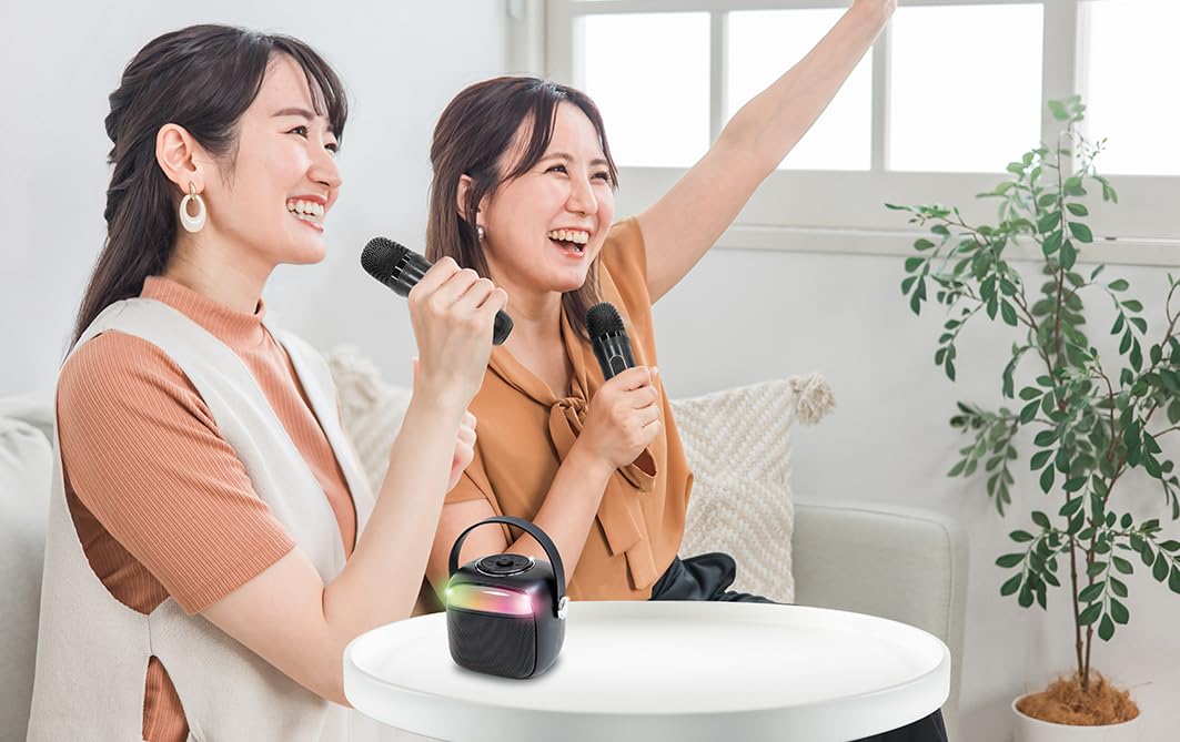 Amazon.co.jp: カラオケも出来るBluetoothスピーカー カラオケも出来る