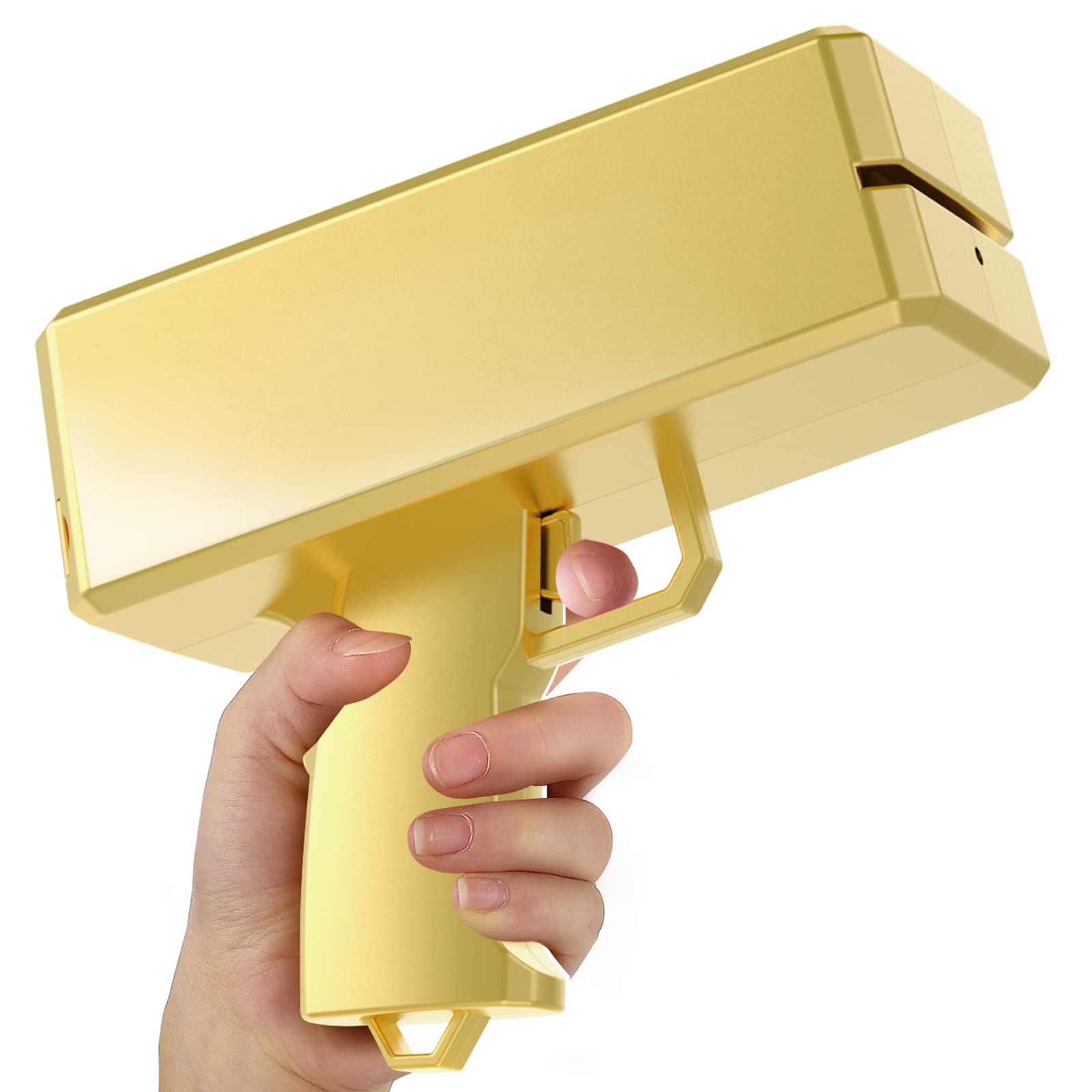 Sopu Make it Rain Money Gun Paper Playing Spary Prop Cash Gun Party Supplies (Metallic Gold)
