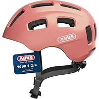 ABUS Youn-I 2.0 Casco per Ragazzi - Casco da Bicicletta con Luce per Bambini