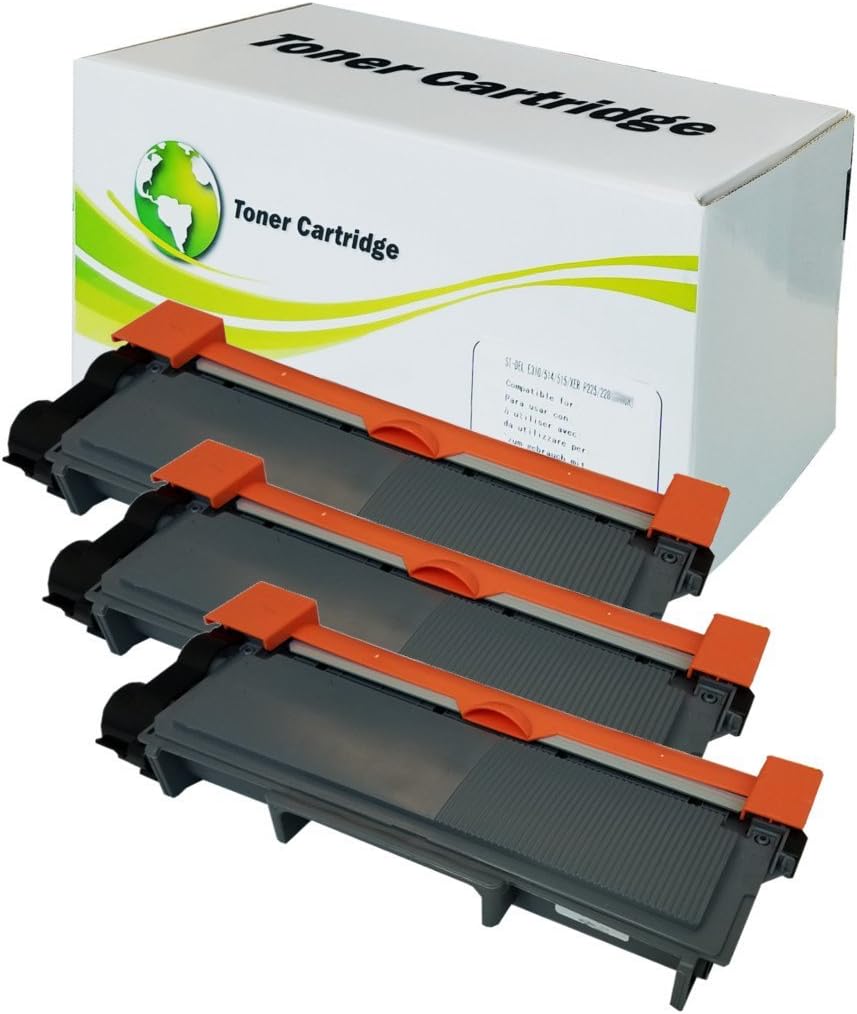 INK4WORK Compatible Toner Cartridge Replacement for Dell E310dw, E514dw, E515dn, E515dw (593-BBKD / P7RMX) High Yield (Black, 3-Pack)