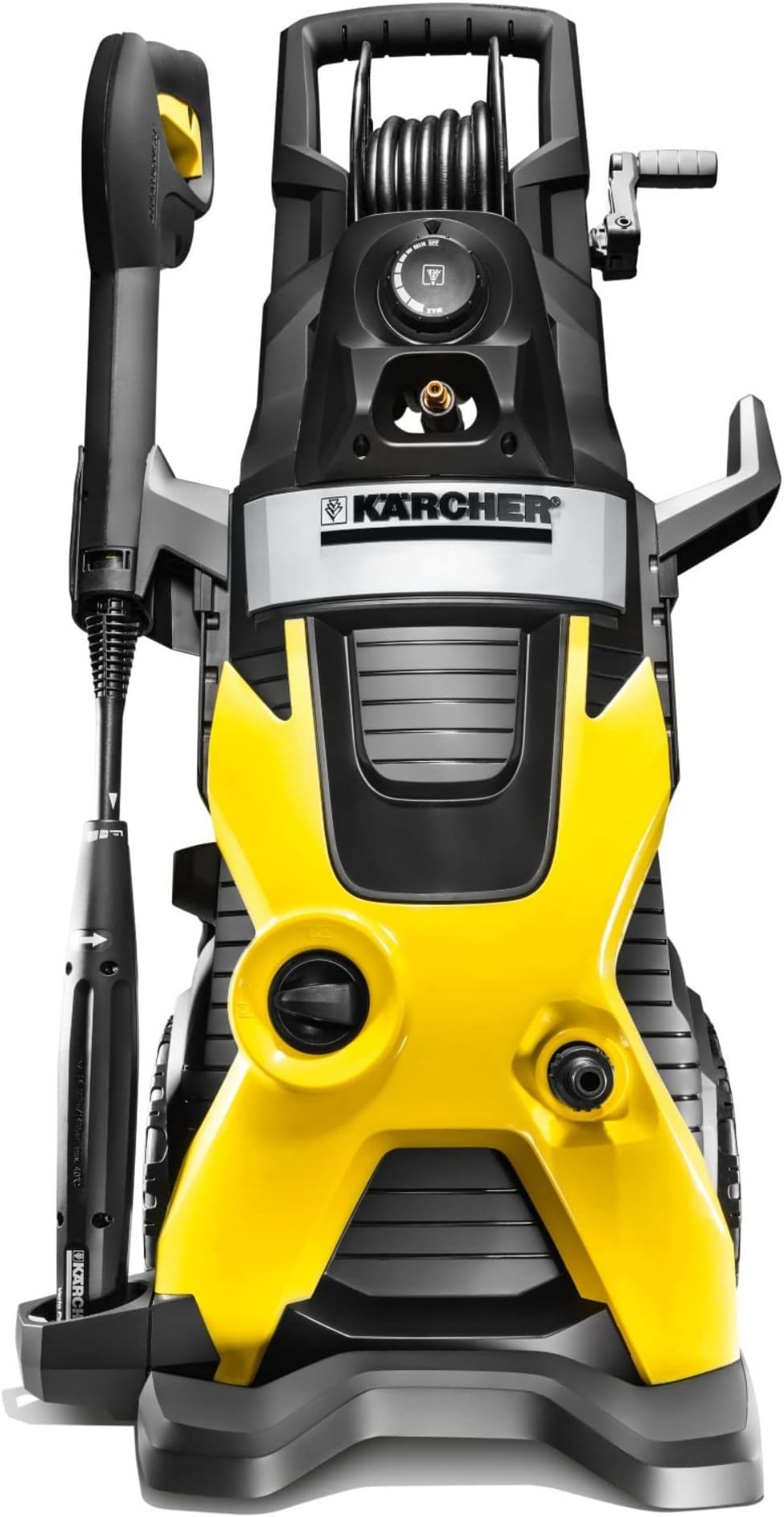 K5 Premium, 1.4 GPM Pressure Washer with Hose Reel, Vario Power & Dirtblaster Wands - 2000 PSI