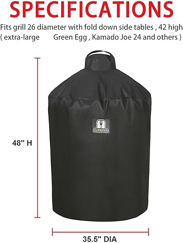 Miniatura 2 de SUPJOYES Funda para huevo verde extragrande, accesorios para huevos verdes extra grandes, fundas resistentes al agua para parrilla de barbacoa de