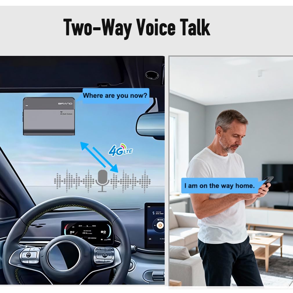 Cámara de salpicadero de coche 4G LTE ULHD 2K, tres canales frontal interior y trasero 2K+1K+1K DVR para coche con ADAS DMS, compatible con control de aplicación WiFi, con reproducción de seguimiento