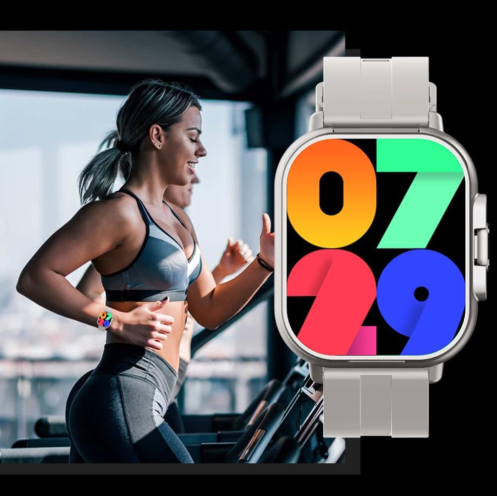 Smart Watch with Earbuds, 2 in 1 Sports Watch Biuld-in Wireless Earbuds, 2.02" HD Touch Screen Fitness Tracker Men Women Sports Watch, Bluetooth 5.3 TWS Earphones