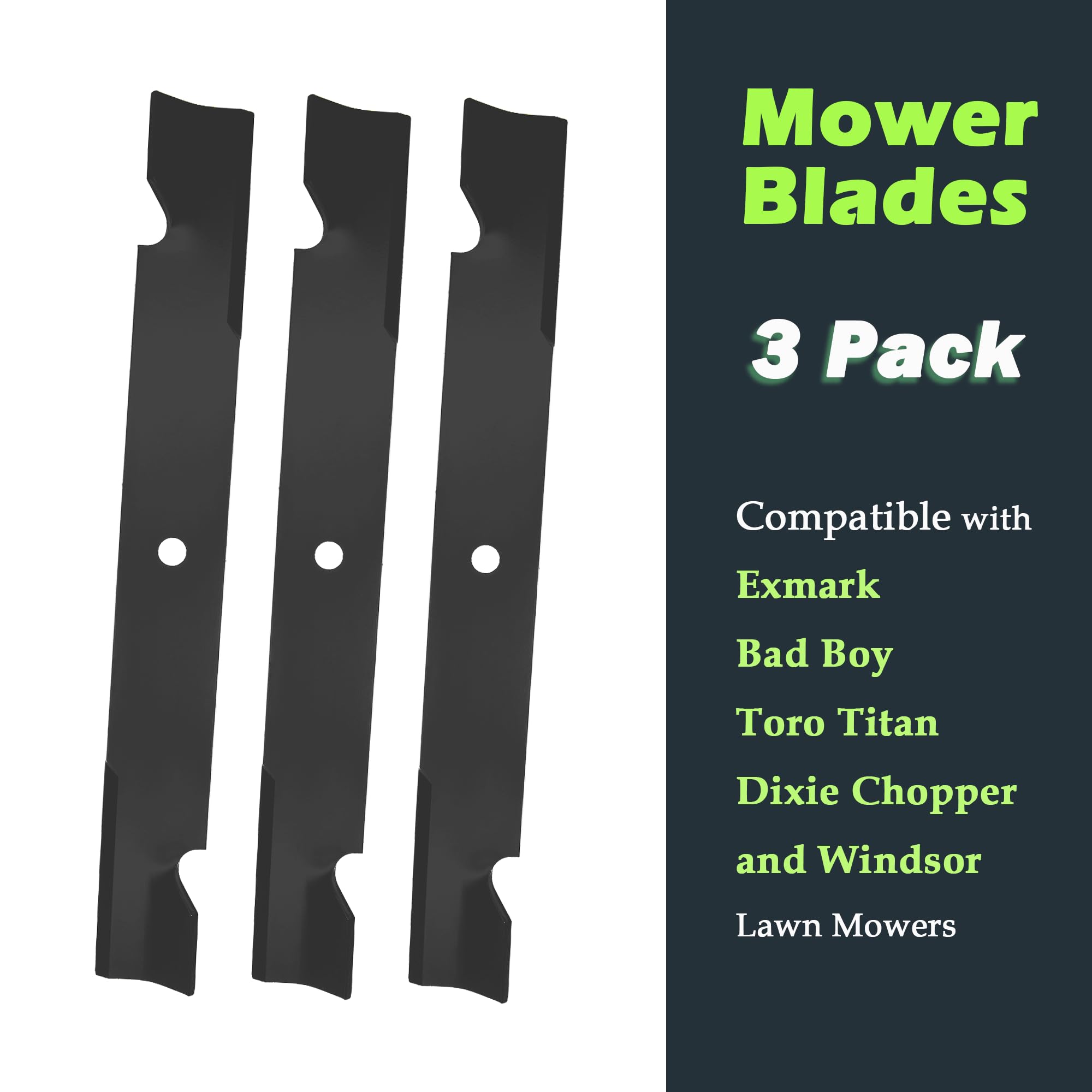 8TEN LawnRAZOR - Juego De Cuchillas Para Exmark Lazer Z Turf Tracer