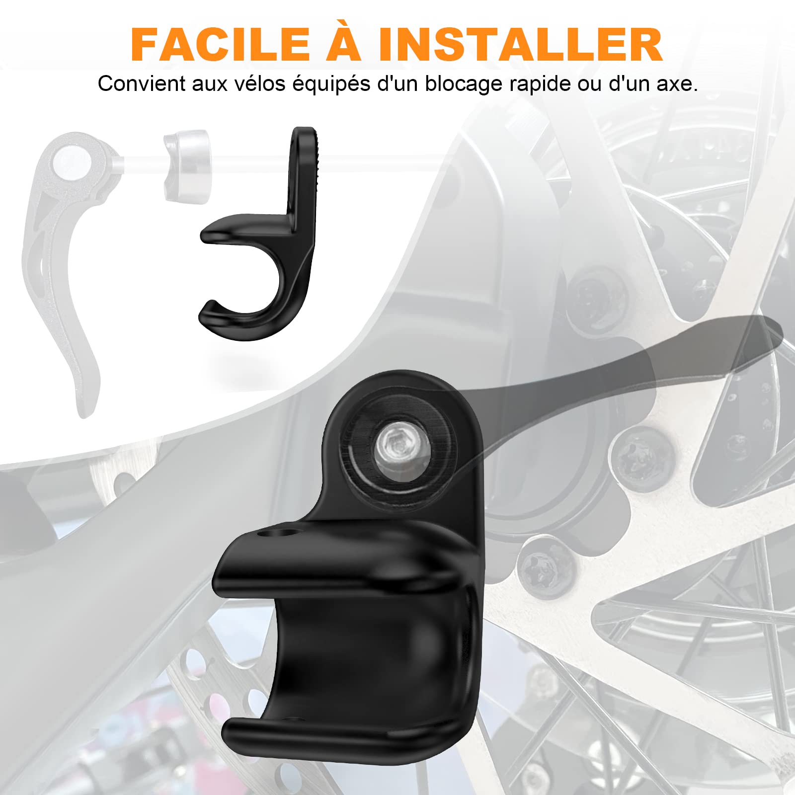 Embrayage de remorque Thule Attelage d'essieu vélo Noir