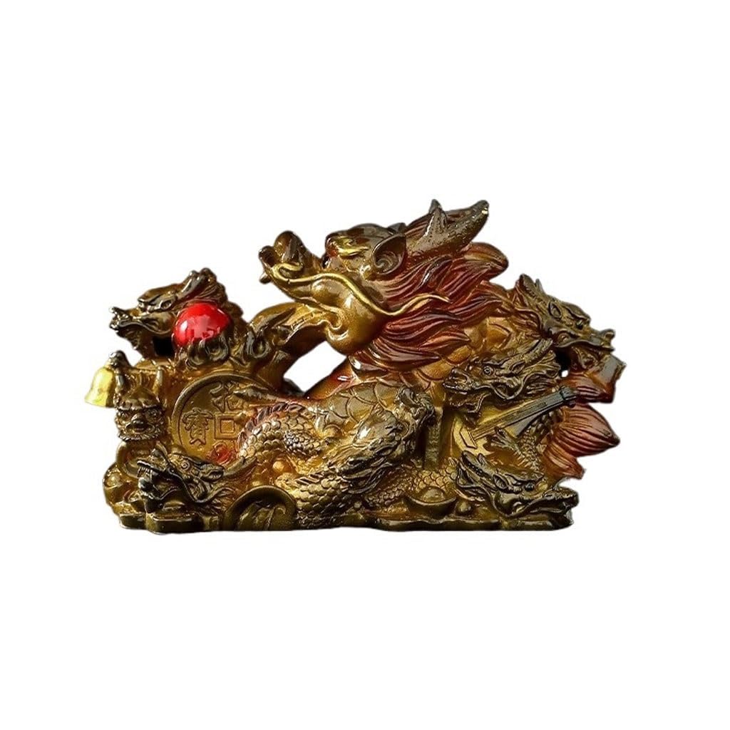 ENGENDER Kung Fu Tea Pet Household Color-changing Jinlong Tea Pet Table Play Ornaments Accessories