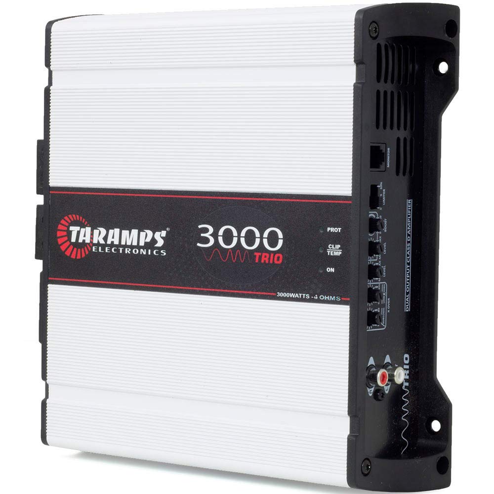 Amazon.co.jp: TARAMPS 3000W 4 OHM トリオカー アンプ : 車＆バイク