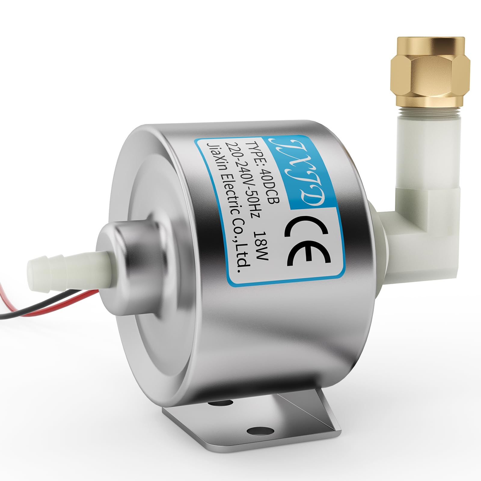 macchine del fumo Pompa per olio, 40DCB 18W, 220-240V/50Hz, compatibile con macchine del fumo da 500-1200W, portata: 100-130ml/min, pressione: 0,45-0,5MPa, corrente ≤180mA