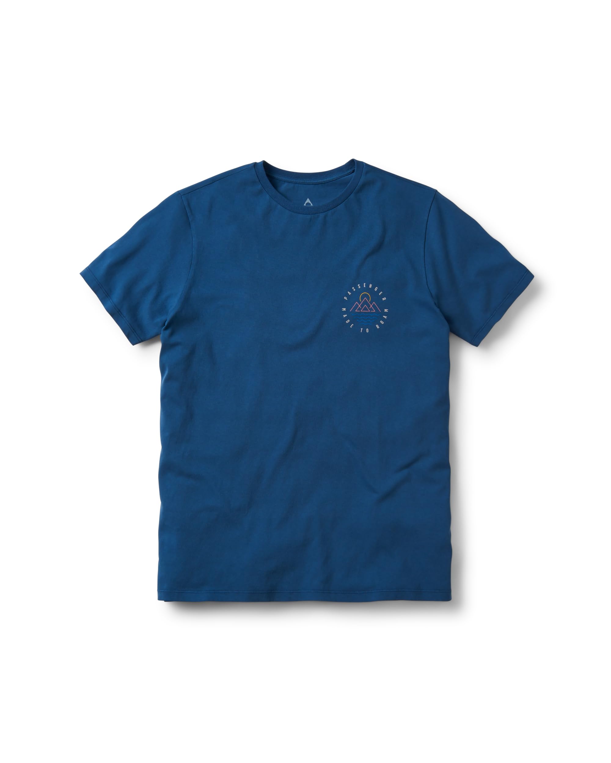 Passenger Men's Blue Escapism Recycled Cotton T-Shirt