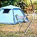 Freshore Canes and Walking Sticks Seat Collapsible 300lbs - Sport Folding Chair Seat Cane 4 Stool Walker for Camping (Heavy Duty Aluminum Alloy 1kg -2.2lb Weight XL Size Blue)