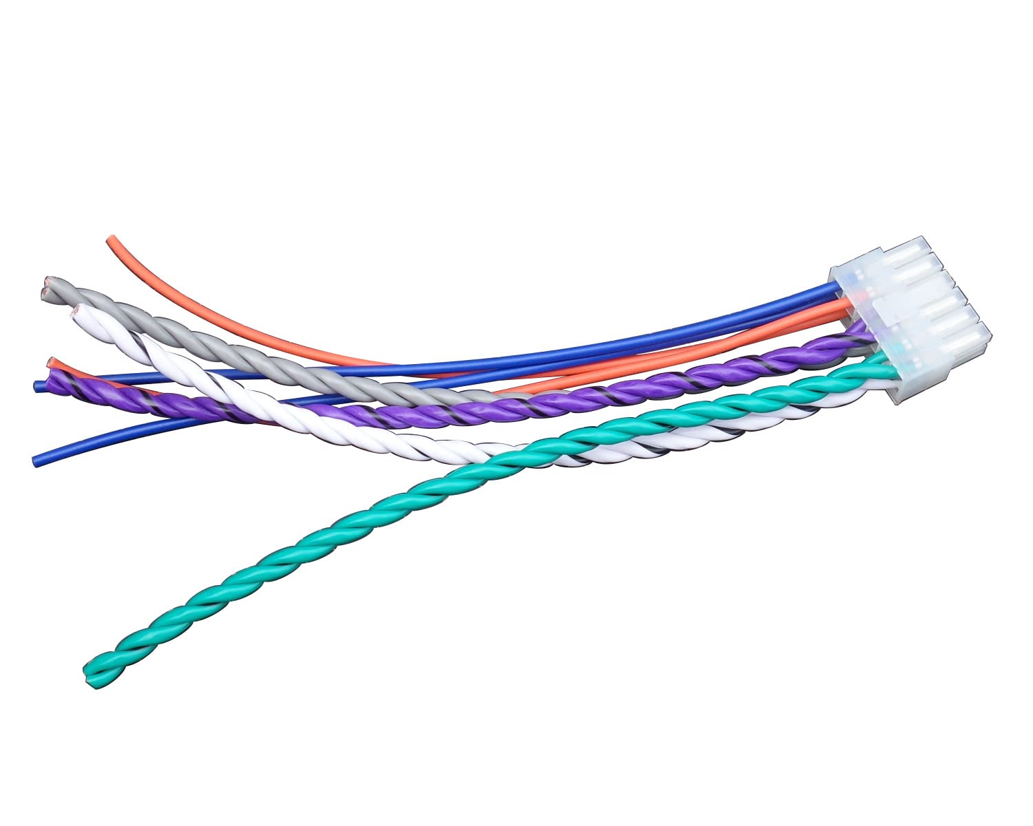 12-pin Speaker Output Cable Harness Plug Compatible with SKAR Audio SK-M9005D CAR Amplifier 900W (Gold Plated pins Version)