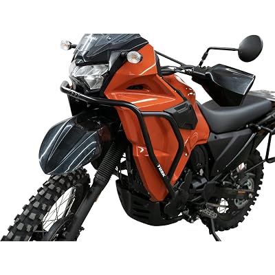 Tusk Crash Bars - Engine Guards Black Compatible with Kawasaki KLR650 2022-2026/GEN 3