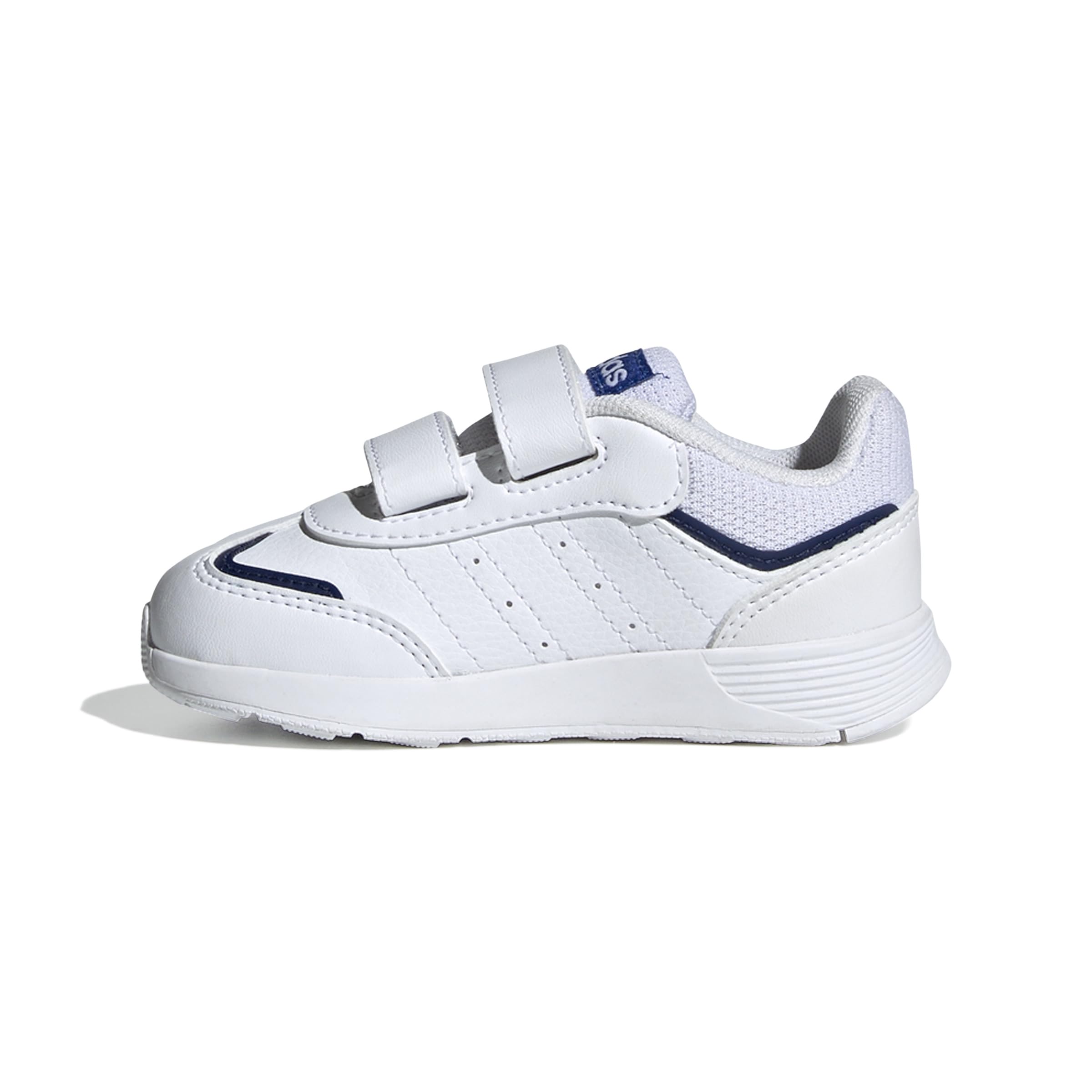 adidas Unisex Baby TENSAUR Switch Shoes Infants, FTWR White/Team Royal Blue/Dark Blue, 5 UK Child