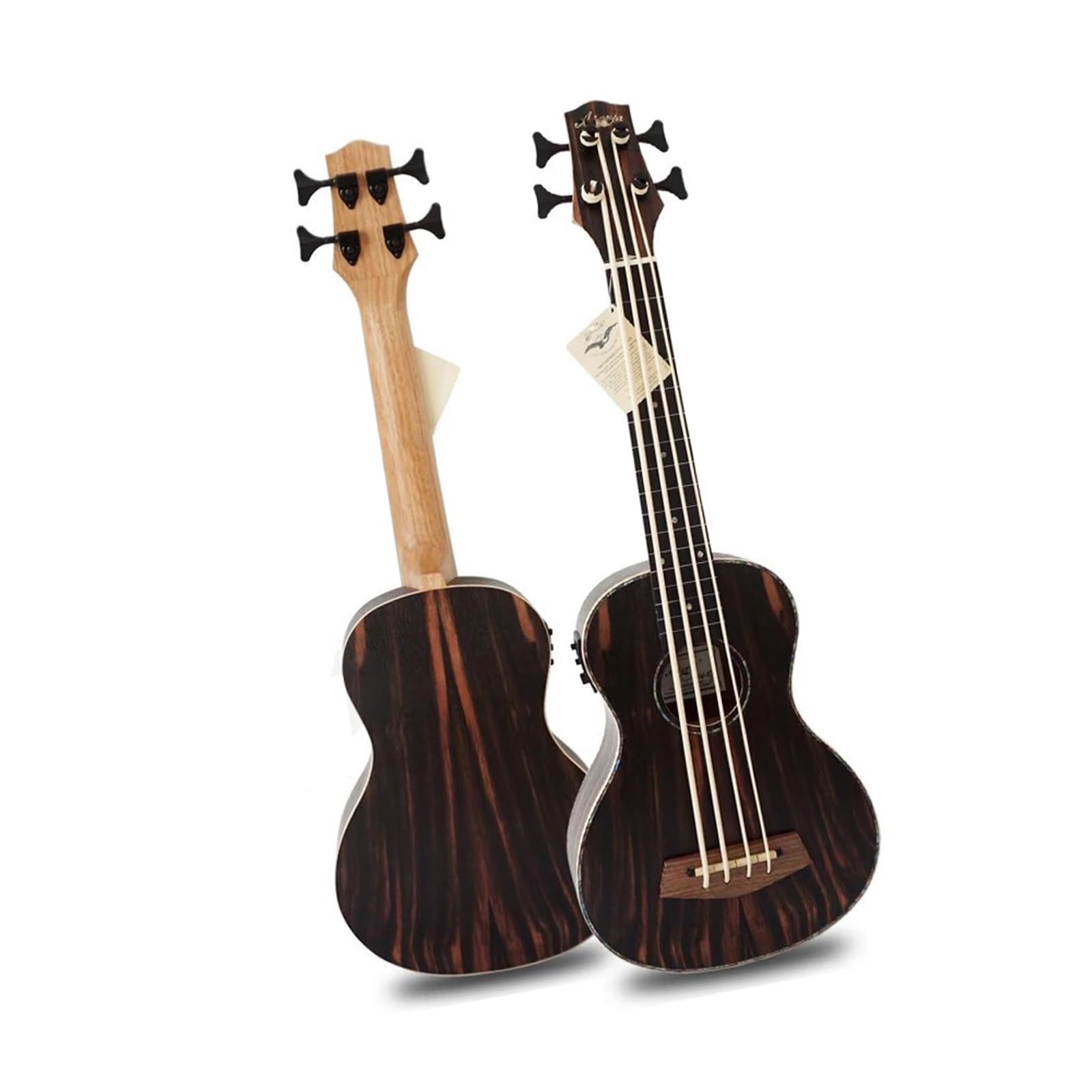 Strumento A Corde Per Ukulele Basso Con Corpo In Ebano Ukulele Professionale