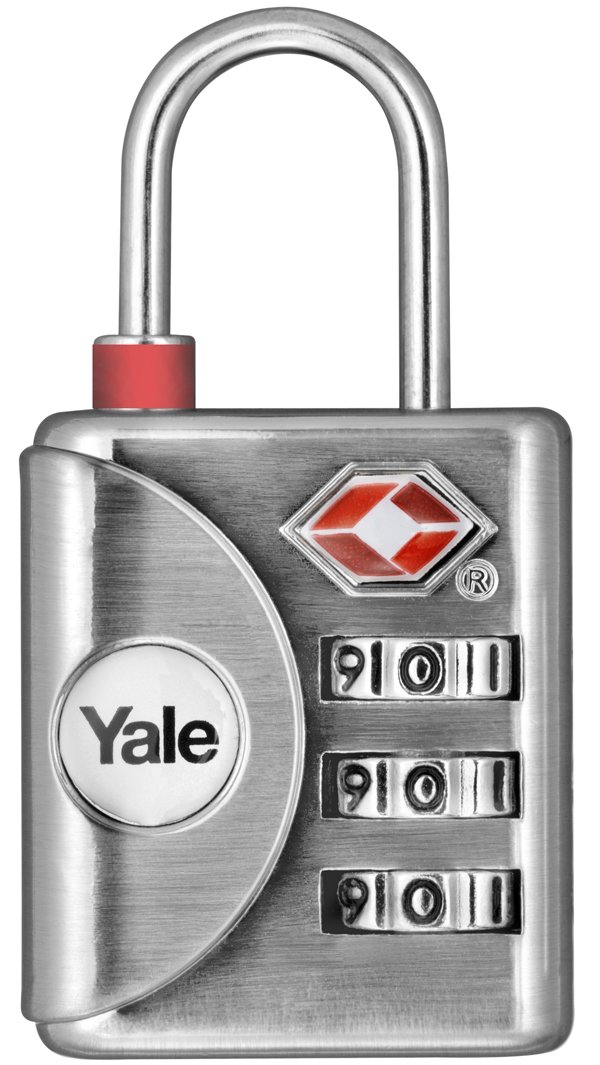 Yale YTP1/32/119/1 TSA Recognized Travel Lock with 3-Dial Resettable Combination and Pop-Up Indicator, 1-1/4-Inch Wide-image-45