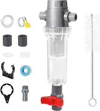 Aquarium Filter Fish Poop Filter, Aquarium Fish Poops Collector Internal Filte Fish toilet, fish waste collection and sedimentation filter, Aquarium Fish Stool Suction Collector Fish for Manure Filt