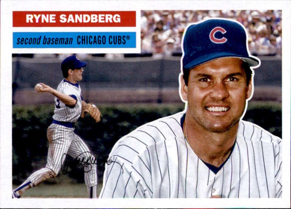 Ryne Sandberg MLB 2023 Topps Finest Moments Refractor Signature