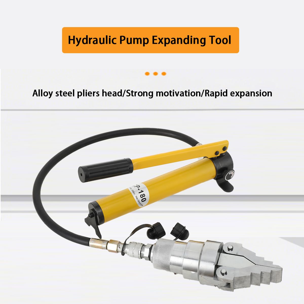 12 Ton Hydraulik Flansch Spreizer,Hydraulische Flanschspreizer Spreader Trenner mit Pumpe für Schiffbau Brandbekämpfung Industrieanlagen,63 MPa