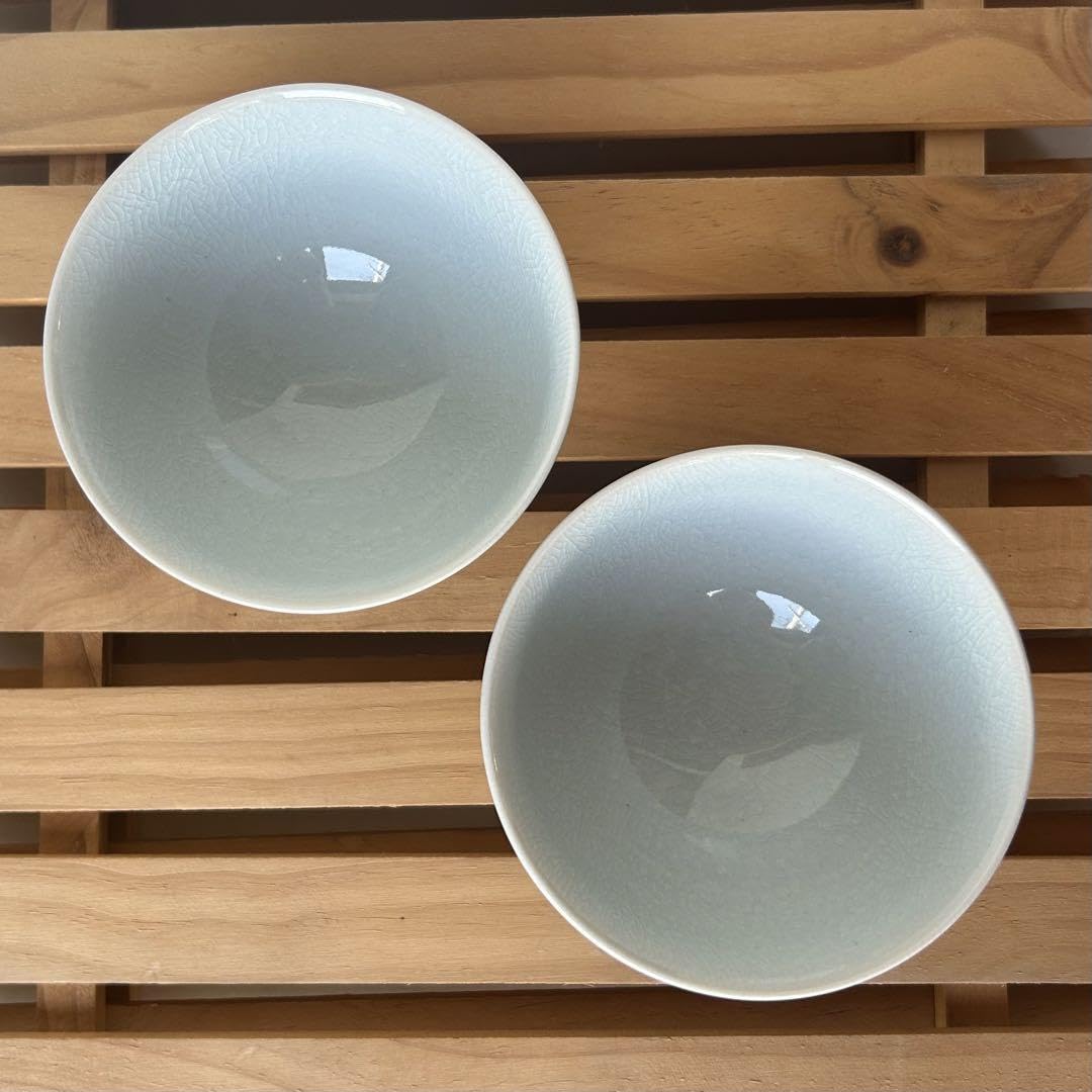 Amazon.co.jp: 波佐見焼 茶碗 グラデーション ブルー系 レッド系 2個