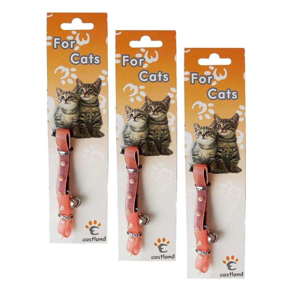 Beeztees Eastland 201060 Kedi Boyun Tasması, 31.5 x 1 Cm (3 paketi)