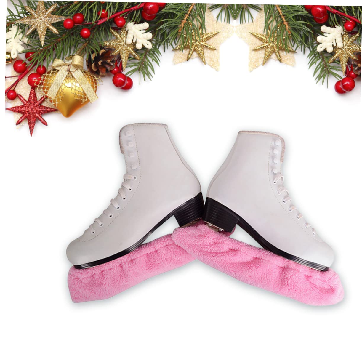Toddmomy 3 Pièces Protège-Patins Souples Garde De Patin Artistique Protecteur De Patin De Hockey Couvertures Pratiques Protège-Patins De Hockey pour Jeunes Serviette Élastique Enfant