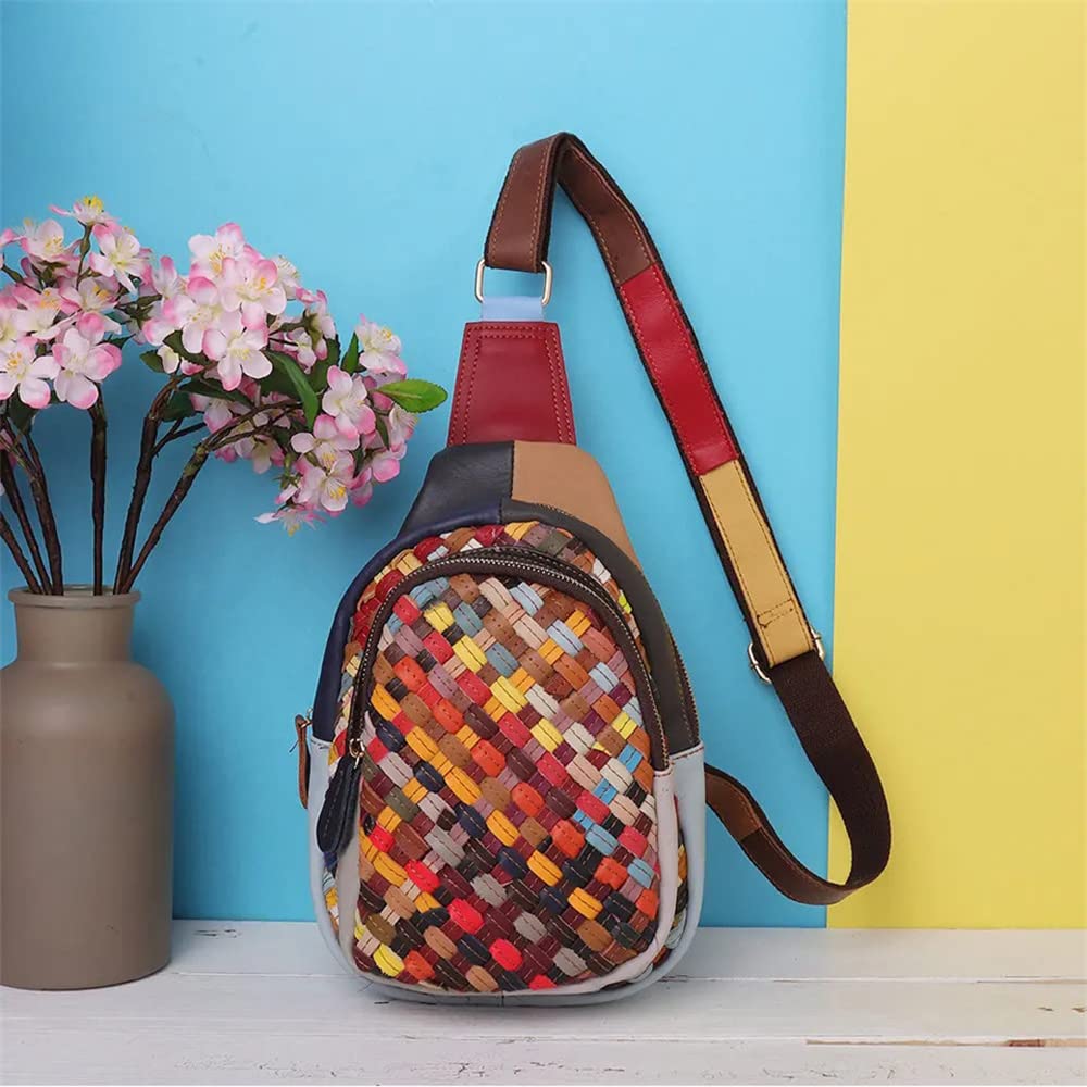 Bolso de hombro para mujer Bolso de viaje de moda Bolso de hombro de cuero Marrón