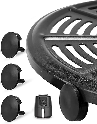 Accesorios para freidora de aire, parachoques de goma de repuesto compatibles con Instant Pot Gourmia Cosori y otras freidoras de aire, 4 accesorios