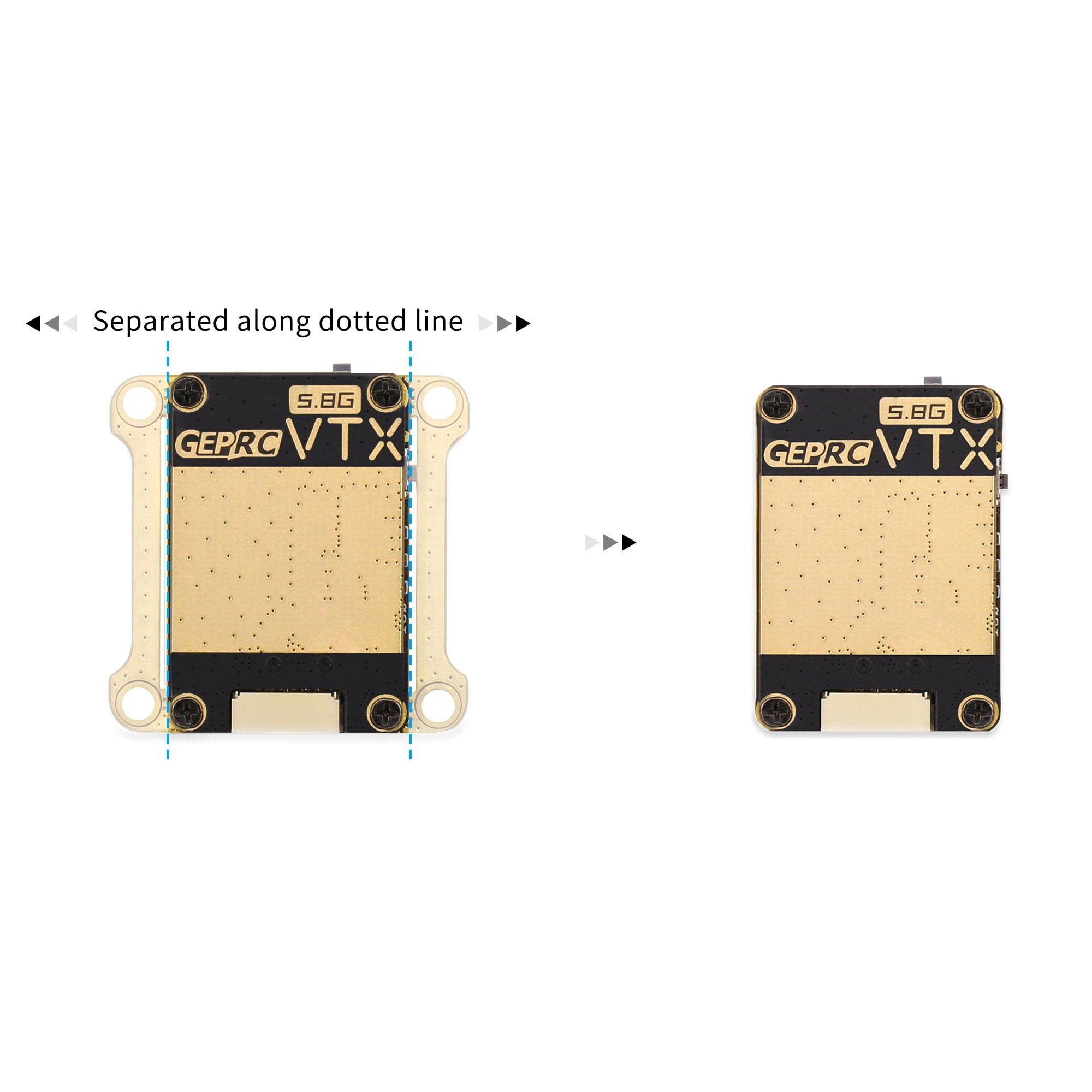 Amazon.com: RAD VTX 5.8G 1.6W 40CH PITMode 25mW 200mW 600mW