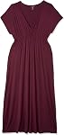 Amazon Essentials Women's Plus Size Surplice Maxi Dress