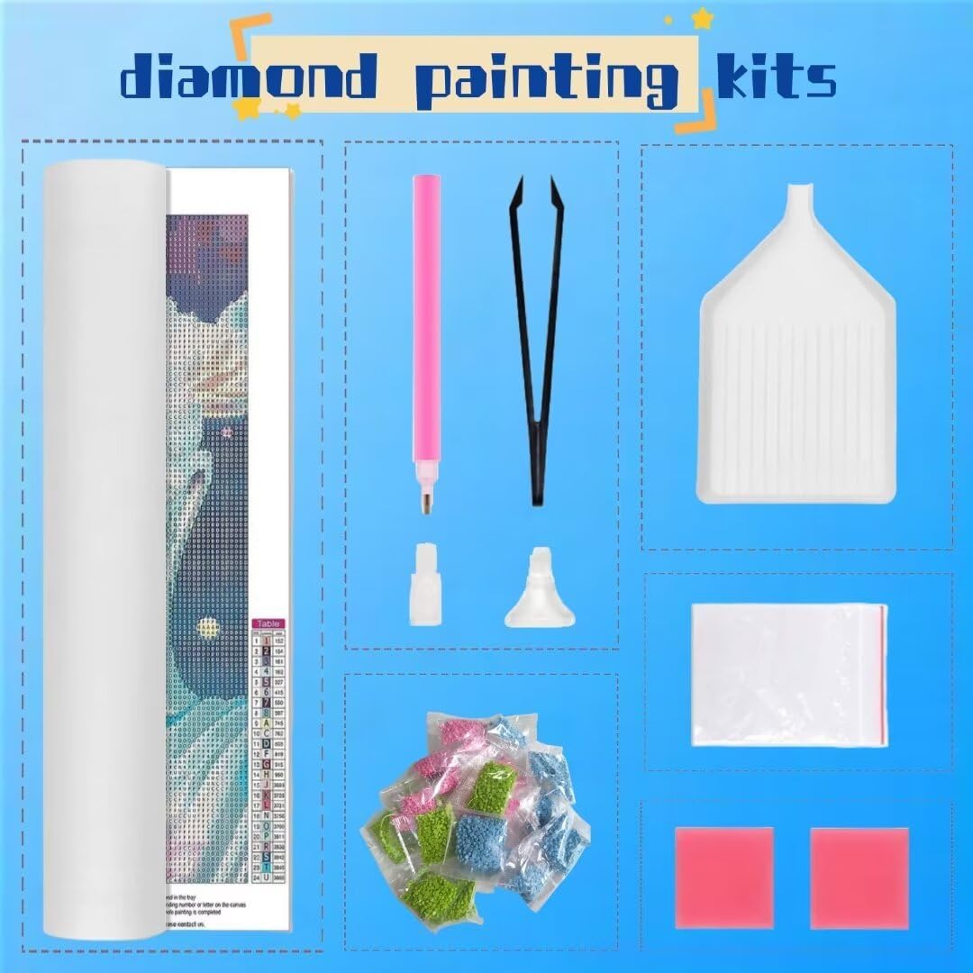 Diamond Art Kits for Adults, 5D DIY Autumn Tree Diamond Painting Kits, Cross Stitch Diamond Painting for Beginners, Diamond Painting Accessories Kits, Embroidery Kit for Christmas Decor(60x120cm)-R69