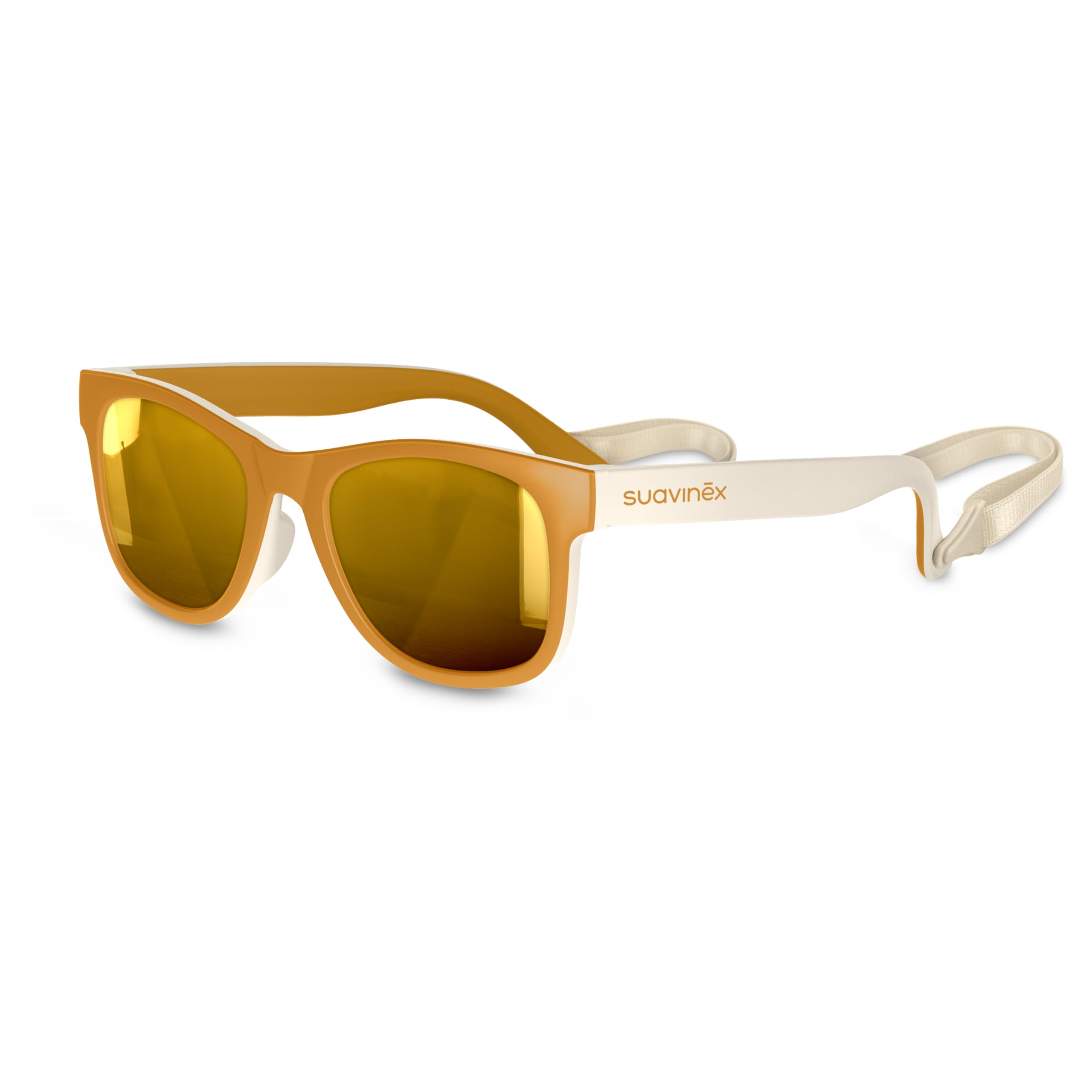 SUAVINEX, Lunettes de Soleil pour Enfants de 2 à 3 Ans, Lunettes Polarisées avec filtre UV 400, 100% Protection UVA et UVB, CAT 3, avec Étui et Bandeau, Très Flexibles et Légères