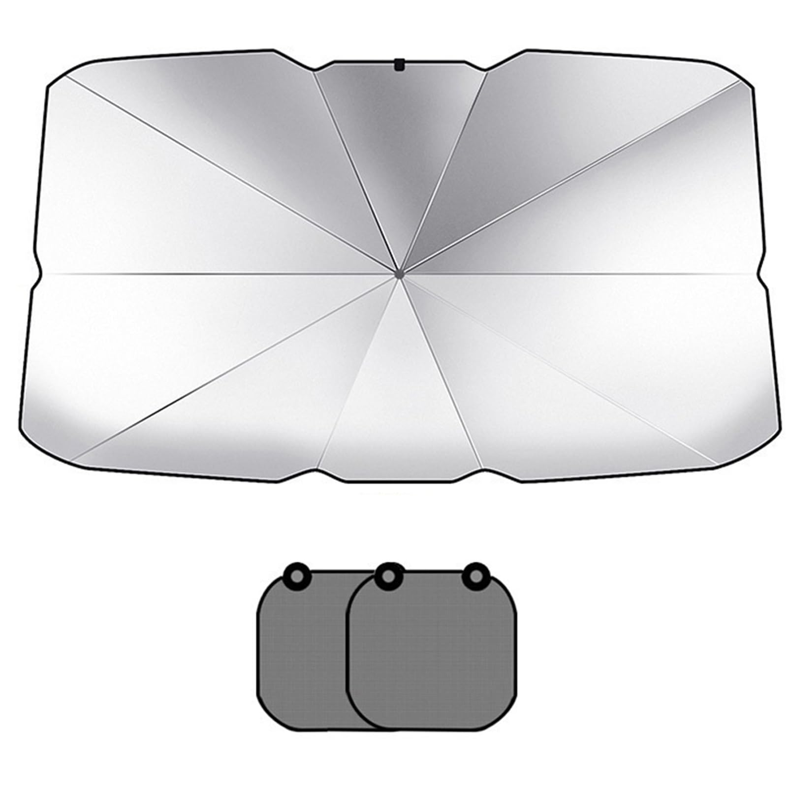 Pare soleil voiture pare brise avant haute protection et finitions style 4 l