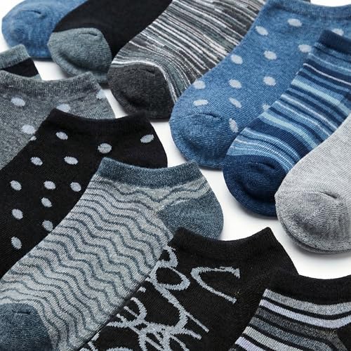 Image of Tipi Toe Women's 20 Pack Colorful Low Cut Socks - Lightweight, Breathable Design for All-Day Comfort Sizes 9-11 /10-13