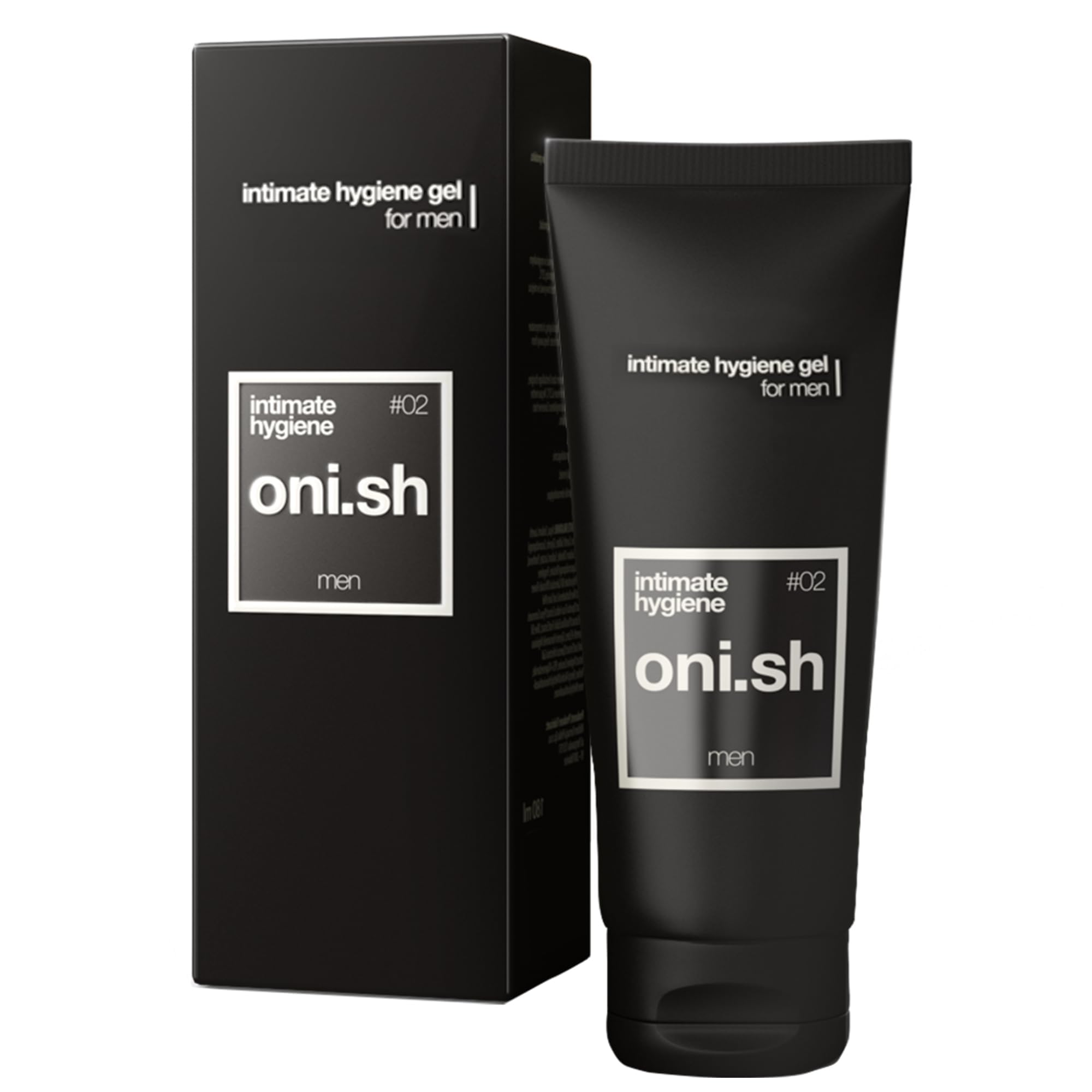 Oni.sh Intimate Hygiene Gel for Men - Refreshing Cleanser for Daily Use, Prevents Odor, Soothes Irritation, Non-Soapy Formula - 180ml
