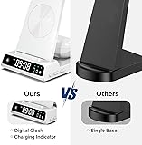 Chargeur Induction pour Samsung, Station de Charge 3 en 1 pour Samsung S25 Ultra/S25/S24 Ultra/S23/Z Flip 7/Z Fold 6, Chargeur sans Fil pour Galaxy Watch 8/8 Classic/Ultra/7/6/5, Galaxy Buds 3/3 Pro - 7