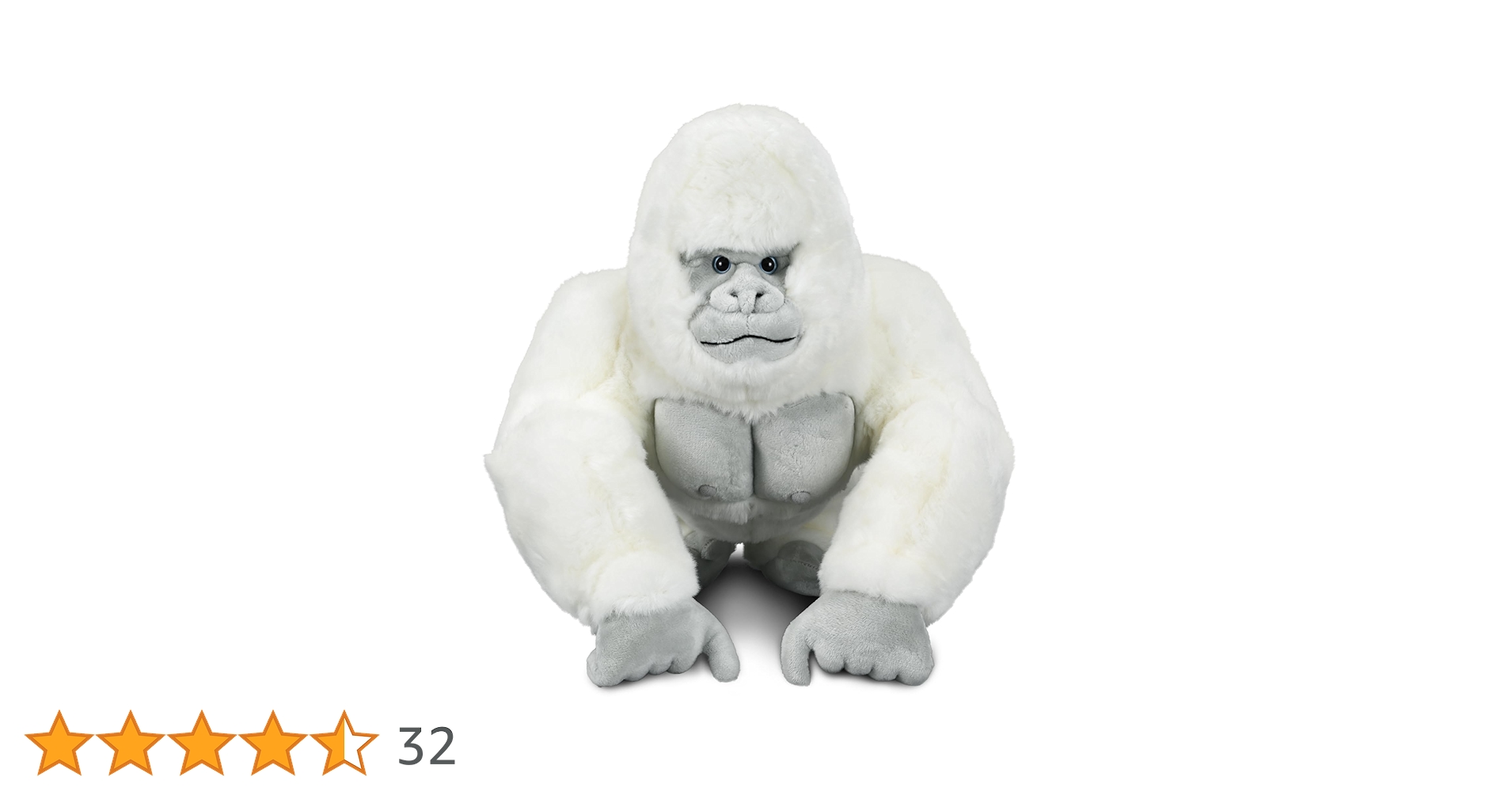 白いゴリラ　ビックサイズ　ビックゴリラ　美品　ゴリラぬいぐるみ　アニマル 白いゴリラ ビックサイズ ビックゴリラ 美品 ゴリラぬいぐるみ