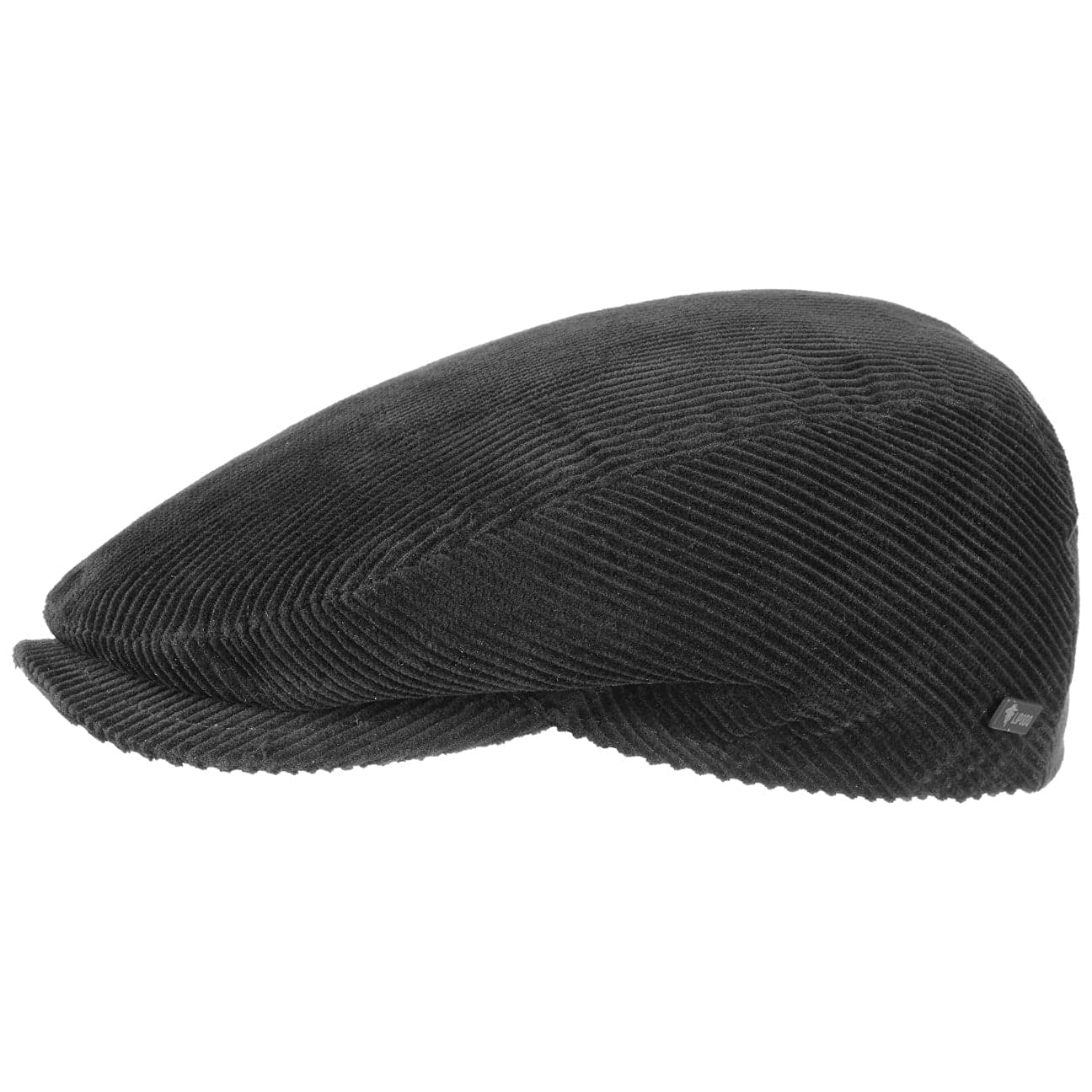 Lipodo Cordial Flat Cap - Made in Italy - Newsboy Cap Made of Cotton - Cord Men`s Cap with Quilted Lining Autumn/Winter - Peaked Ivy Cap