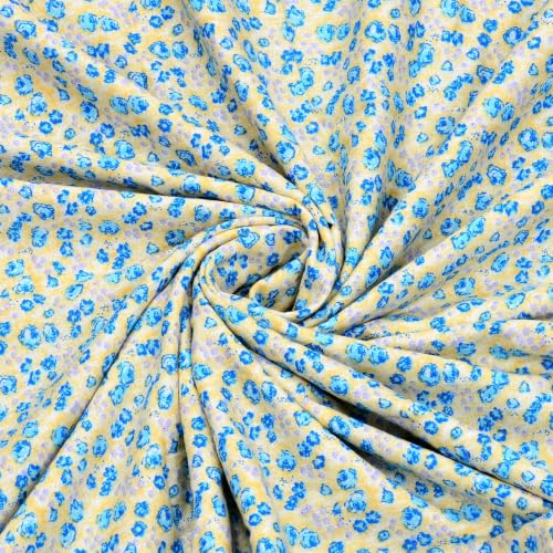 Image of Home Ecstasy 100% Cotton Mulmul Reversible Dohar for Single Bed 210 GSM (56 x 88 inches), Blue
