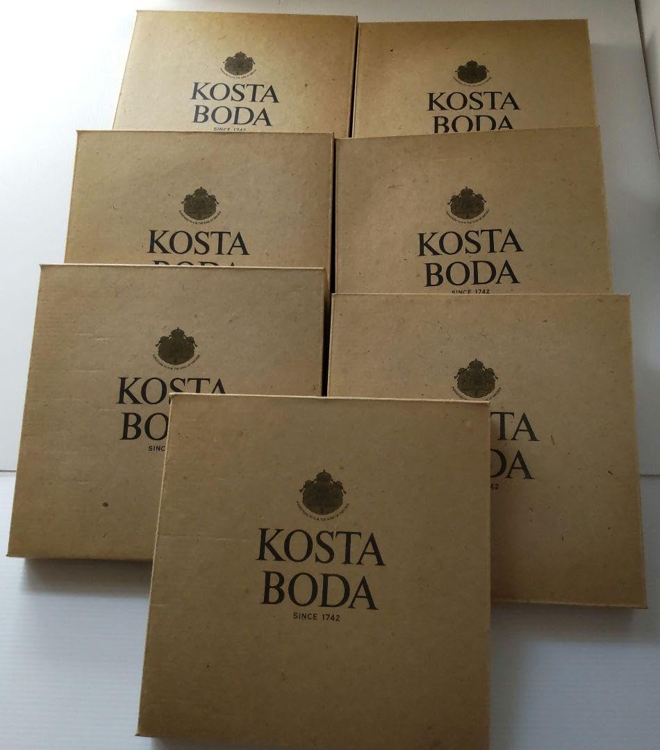 コスタ ボダ KOSTA BODA ガラス皿 当選通知付