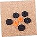 BESTonZON 7pcs Drum Pads Drum Cymbal Felts Cymbal Replacement Accessories -hat Clutch Felt Cymbal Hardware Drumming Emergency Kit Cymbal Base Felt Cymbal Sleeves Cymbal Stand Cymbal Supplies