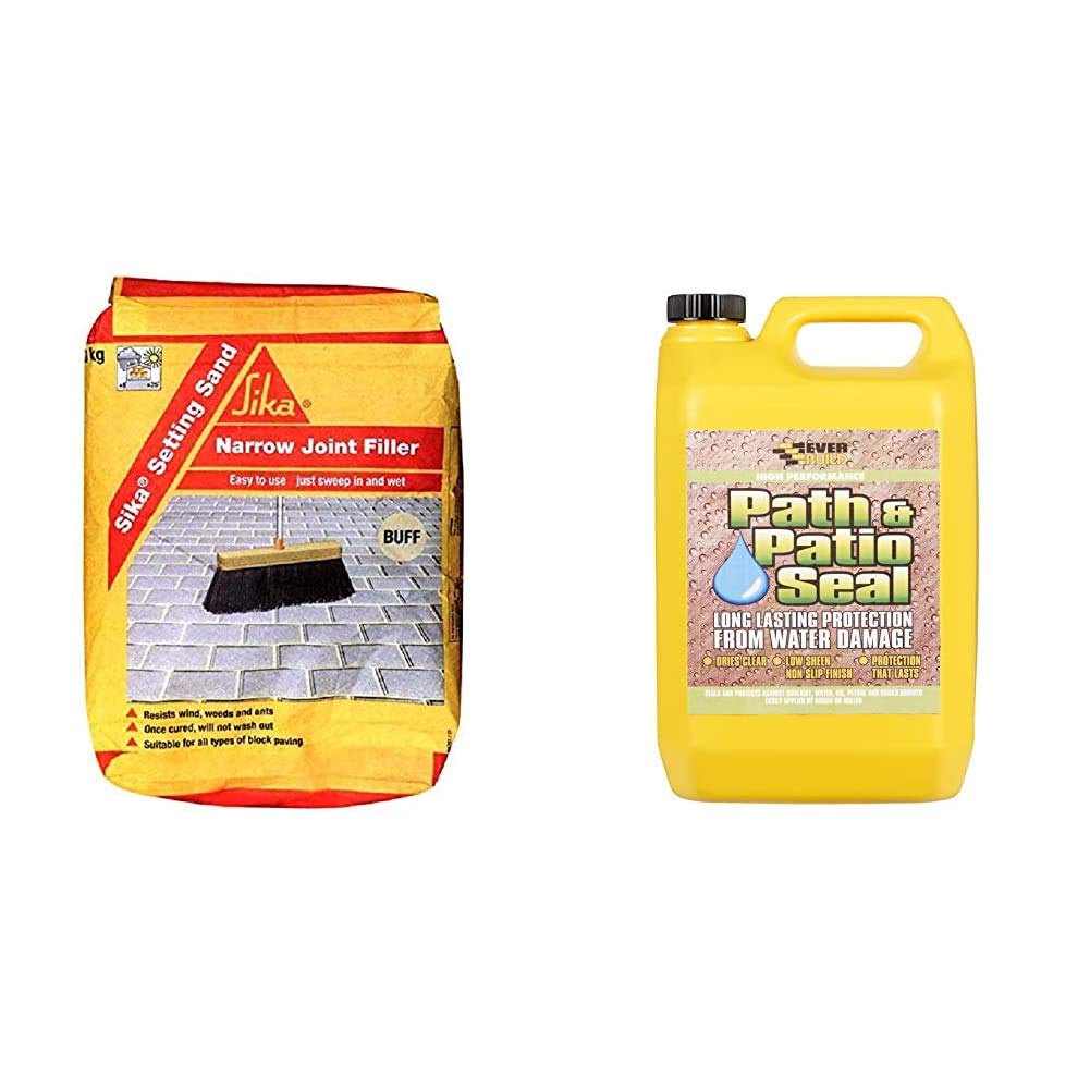 Buy Sika Setting Sand Narrow Joint Filler For Paving, Buff, 20 kg