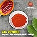 GAC POWDER 2.47 oz (70g) VIETFARMFOOD: Pure freeze-dried vegetable powder, made from real vegetables with no added sugar - Perfect for daily nutrition to keep your body full of vitality