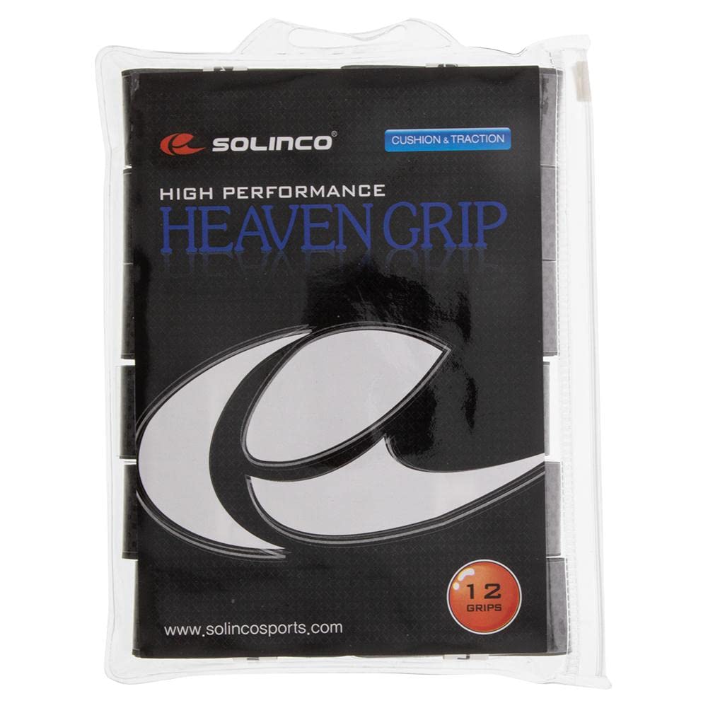 Solinco Heaven Tennis Overgrip Gray 12 Pack