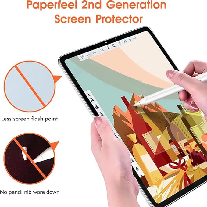 Protector de Pantalla Matte para Lenovo Tab 10.1 Pulgadas miniatura 2