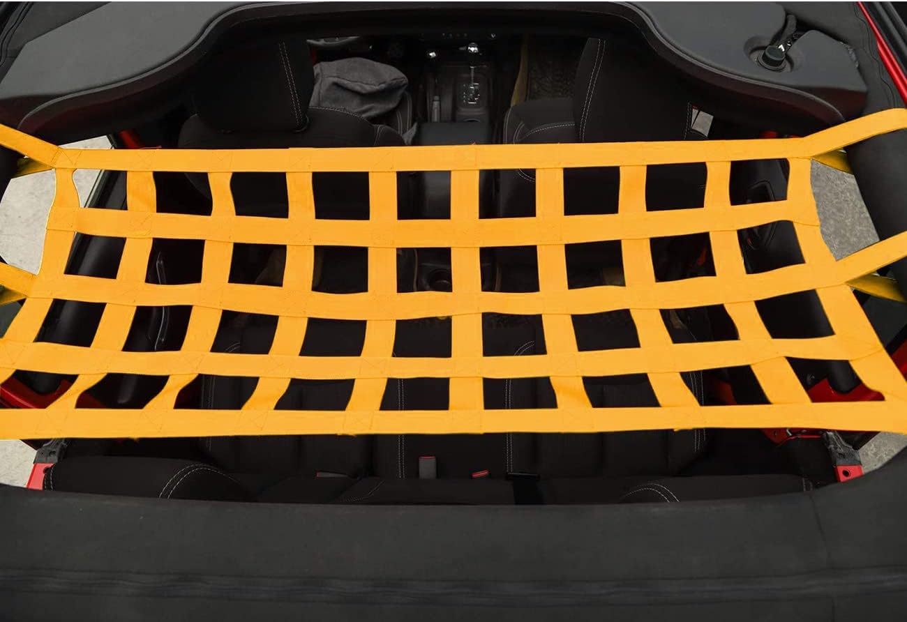 Buy Cargo Net for Jeep,Rear Trunk Cargo Net,Roof Hammock Net for Jeep