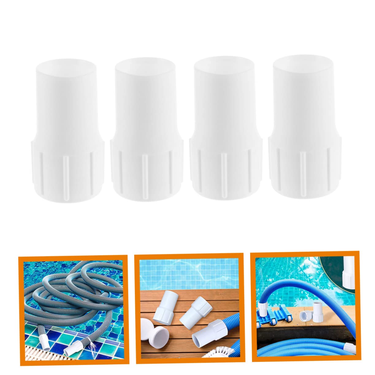 Adaptadores de grifo flexibles de rosca de hierro macho Juego de accesorios de conector de manguera, conectores de línea de aire Conectores rápidos Acoplador de aire y juego de enchufe, 4 piezas Reemp