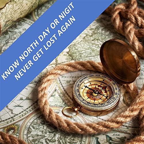 Camping Survival Compass Glow In The Dark Military Compass Survival Gearfor For Hiking, Camping,Backpacking, Outdoor Activities #TOP2
