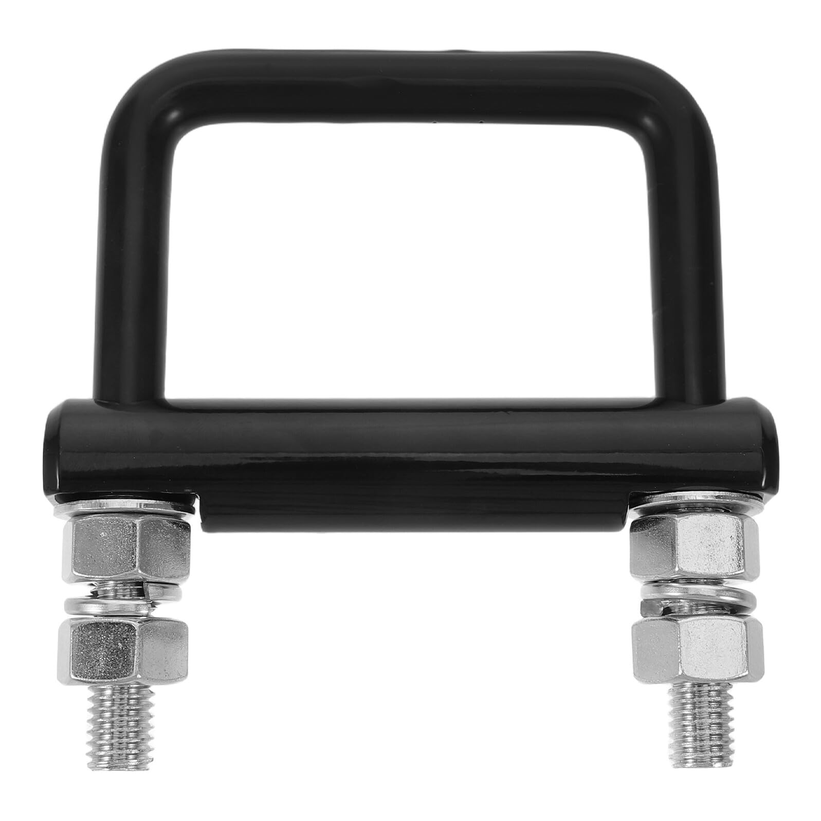Healvian Grillete de Remolque de Metal Negro Abrazadera Tensora de Enganche de Acero al Carbono Accesorio Exterior para Soporte de Bola de Remolque SUV o Transporte